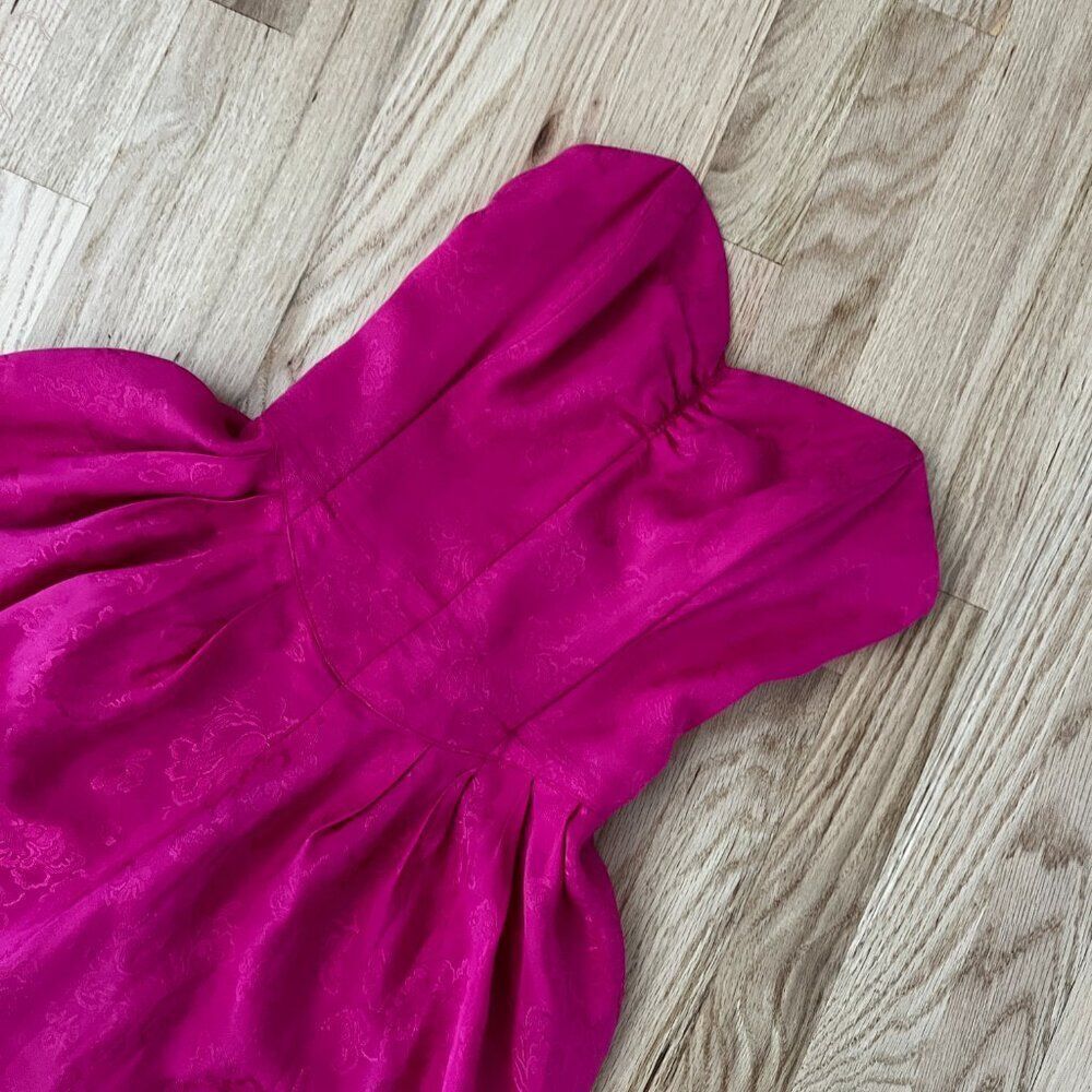 Vintage Strapless Prom Dress